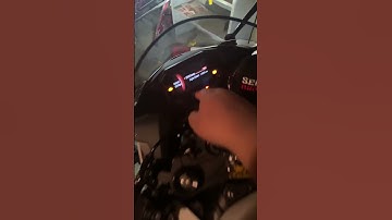 How to Change your SHIFT LAMP 2024 zx6r TFT display!!! #kawasaki #motorcycle #trending #zx6r #tft