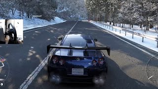 Nissan GTR 2012. Exploring Japan in winter. Forza Horizon 6. screenshot 4