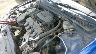 2004 Honda Civic Stock #3B0527 Engine Run Video 172K Miles