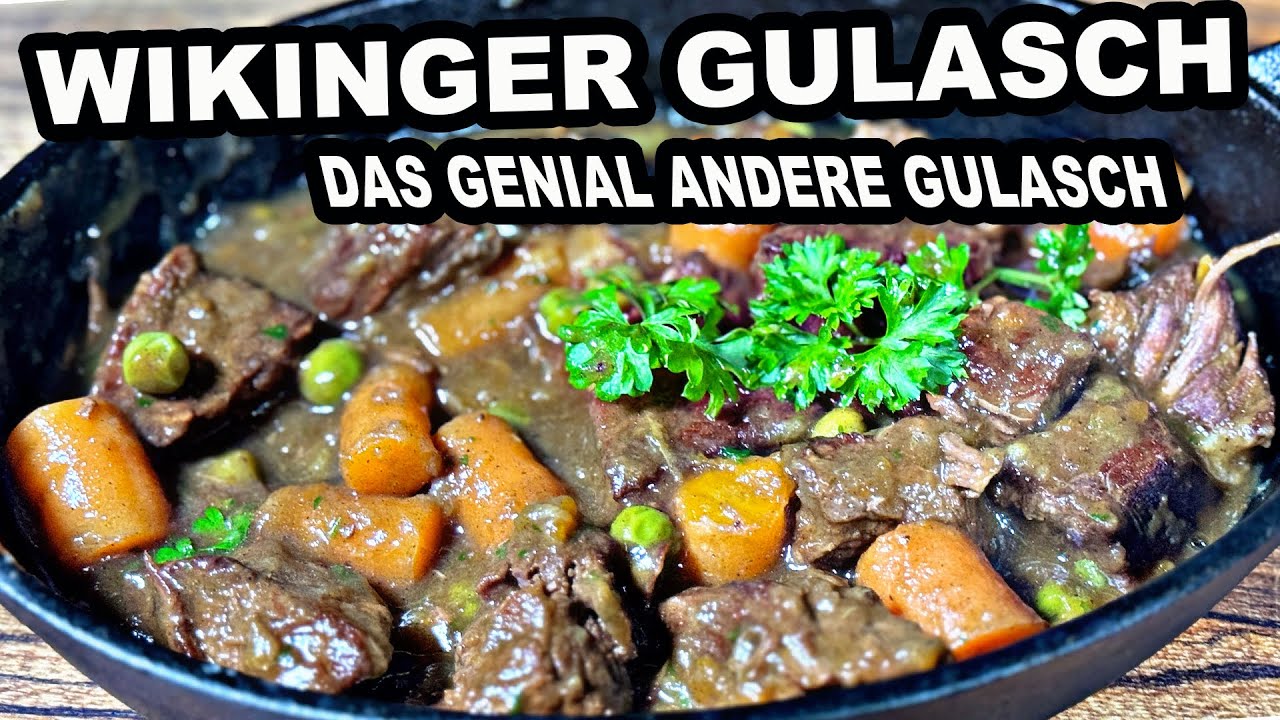 Wikinger Gulasch aus dem Dutch Oven | The BBQ Bear