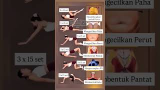 Most Easy Effective Home Exercise For Women #bellyfatloss #yoga #abs #exercise #shorts #weightloss