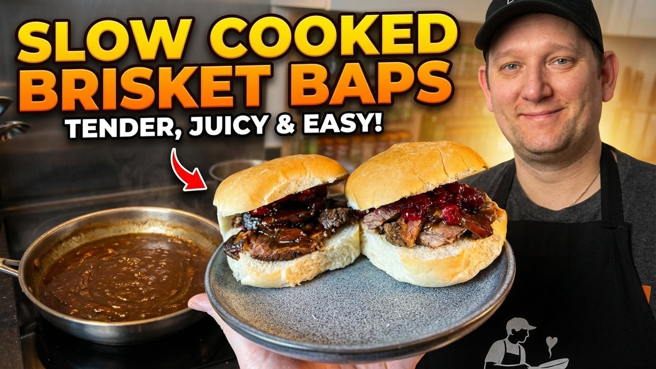 Festive Brisket Baps That Taste Like a Proper Christmas Dinner