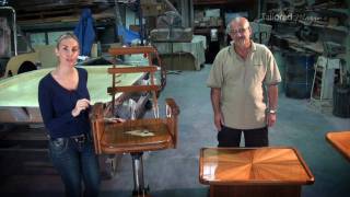 Custom Teak Tables, Storage and Helm Chairs - Part 2 of Tailored Marine
