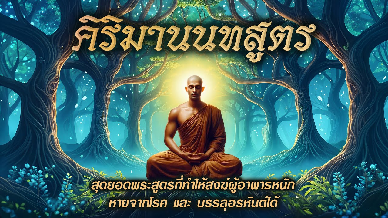 คิริมานนทสูตร | พระสูตรใหญ่ที่พระพุทธองค์แสดงแก่พระคิริมานนท์ผู้อาพาธหนัก