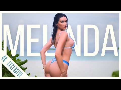 Melinda London Sharky Hot NEW Bikini Beach Shoot