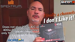 Spektrum S450 G2 Smart Charger Review &amp; Testing 4x50W… Why Not 200W on One Channel?!