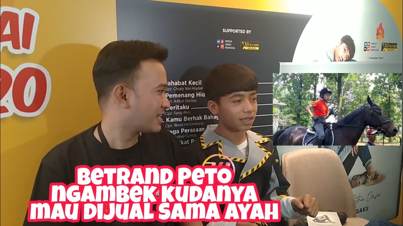 Bikin Ngakak, Kokoh Sinyo Thanos BETRAND PETO Ngambek Pas Ayah RUBEN ONSU Mau Jual Kudanya