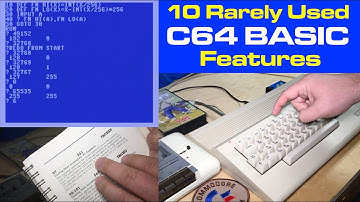 10 Rarely Used Commodore 64 BASIC Features