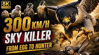 This Bird Hits at 300 KM/H — The Full Life Cycle of the Peregrine Falcon