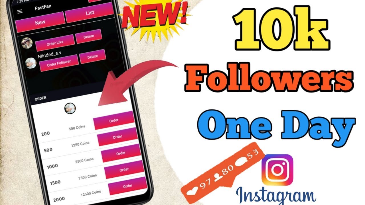 How to increase Instagram followers and Likes 2020 Get 10k Instagram ...
