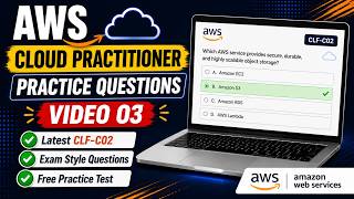 AWS Certified Cloud Practitioner Exam Practice Questions | AWS CLF-C02 previous questions | Part-3