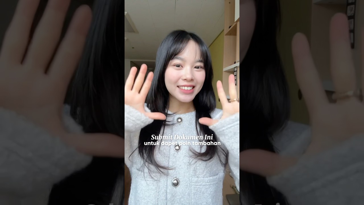 SUBMIT DOKUMEN INI BUAT DAPET POIN TAMBAHAN PAS DAFTAR GKS 🇰🇷