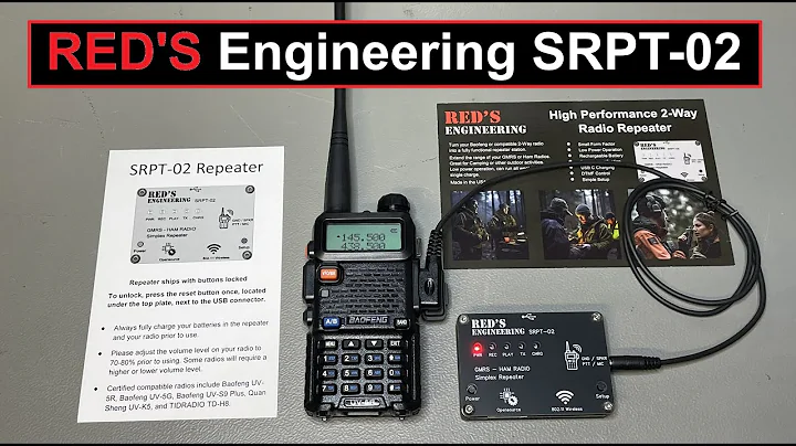 TA-0427: 2-Way Radio Repeater SRPT-02 From Red's Engineering - SRPT-03