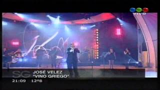 SUSANA GIMENEZ con JOSE VELEZ , canta sus exitos