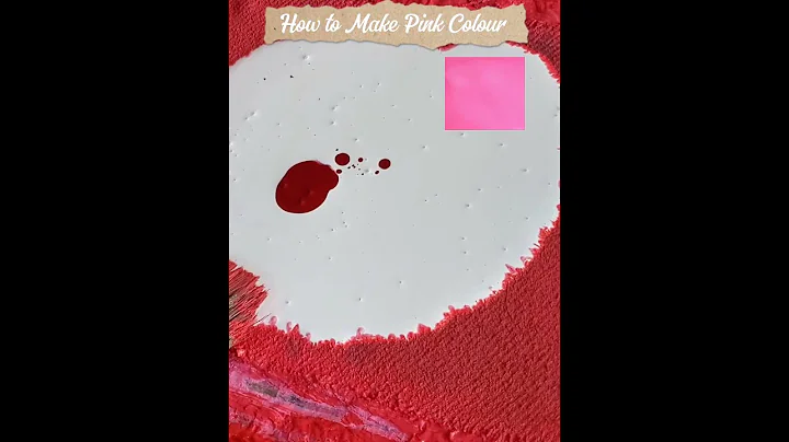 pink colour making #colors #colorpalette #colormixing #pink #barbie #fashion