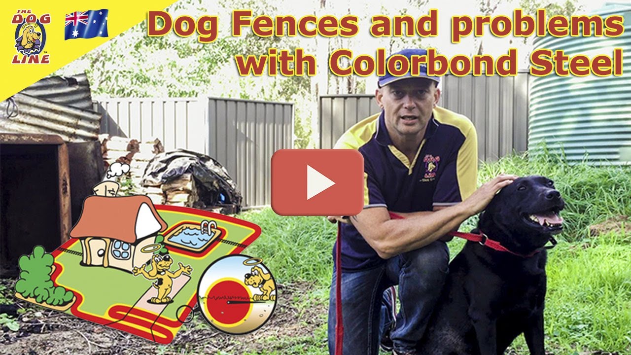 Electric Dog Fences - Problems With COLORBOND Steel - YouTube