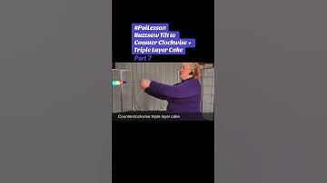 Pt7 Poi Buzzsaw Tilt to Counterclockwise + Triple Layer Cake #español #Poi #PoiTutorial #PoiDance