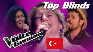 Top 3 Turkish Blind Auditions | Halil Sezai | Mustafa Sandal | Tan Taşçı | The Voice of Germany Resimi