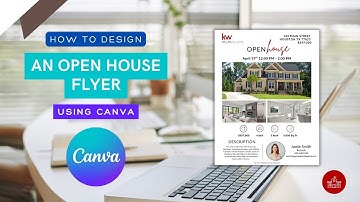 How to Create an Open House Flyer in Canva | Easy for Real Estate Agents