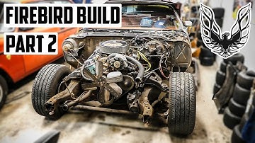 ONLY THE FRAME AND ENGINE LEFT! 1970 Firebird Build Part 2