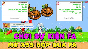 Ngọc Rồng Online - Review Sự Kiện FA Mở X99 Hộp quà FA Săn Pét VV...?