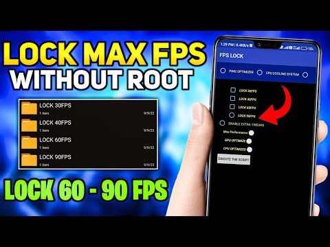Overclock Android Without Root | Lock Max Fps For Any Games | Unlock High FPS & Fix Lag