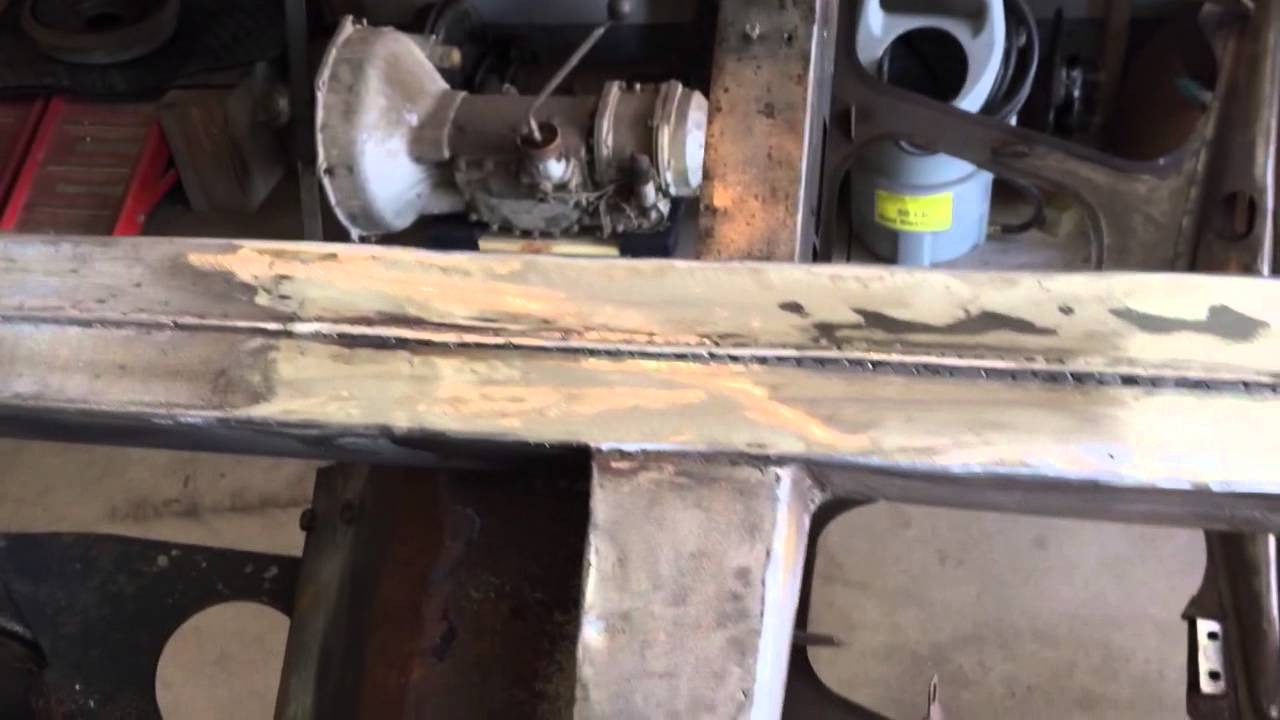 57 Austin Healey 100-6 Rest. Pt 3 - Rust Repair
