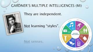 Multiple Intelligences (MI) Theory Overview