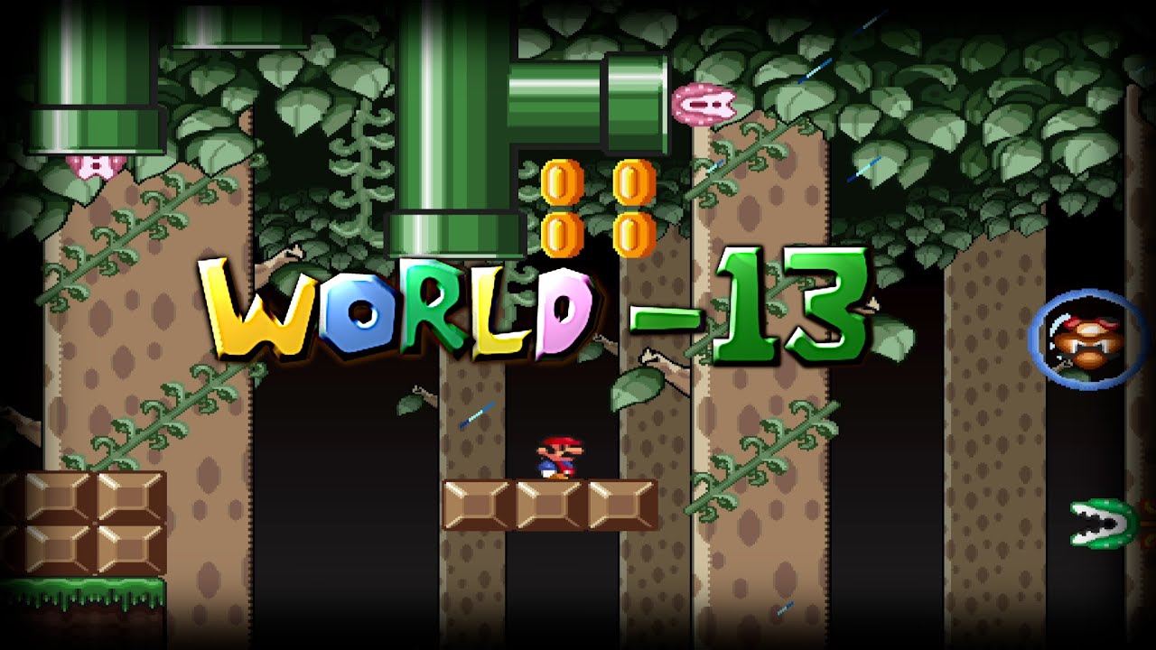Mario Forever Minus Worlds World -13 Gameplay