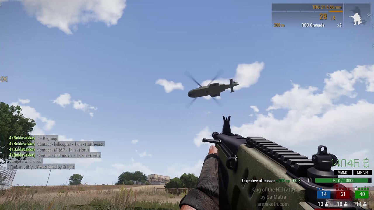 Arma 3 King Of The Hill Sa Matra Download ArmA 3 - Sa Matra's KING OF THE HILL (mod) clip 2 - YouTube