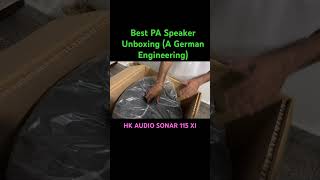 Best PA SPEAKER UNBOXING I A German Engineering I #hkaudio |#paspeaker