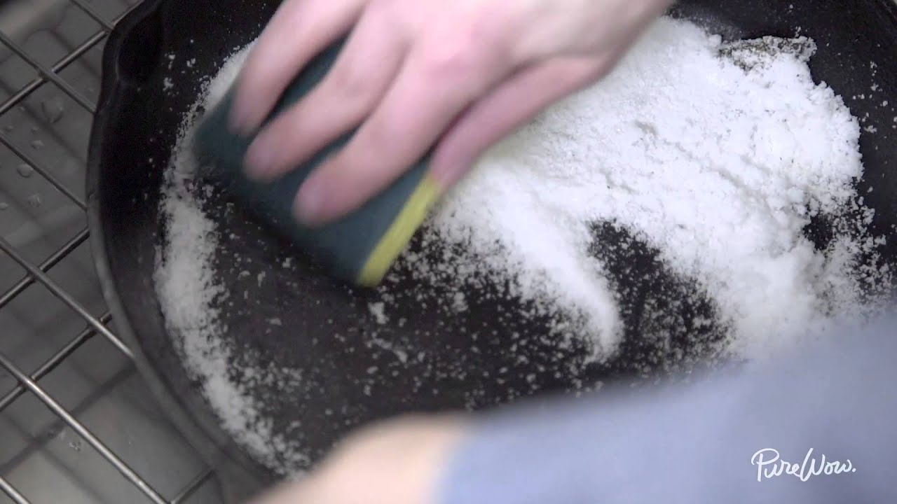 How to Clean a Cast Iron Skillet 3 Ways - PureWow