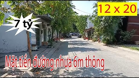 Bán đất hóc môn mặt tiền đường nhựa 7 tỷ