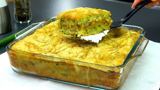 Just grate zucchini and potatoes! Very tasty vegetable casserole!