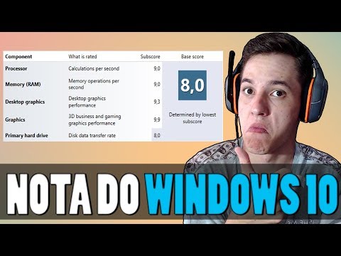 Vídeo: Como Descobrir O índice De Desempenho Do Windows 10
