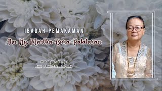 Ibadah Pemakaman Alm. Ny. Martha Bura Pakilaran