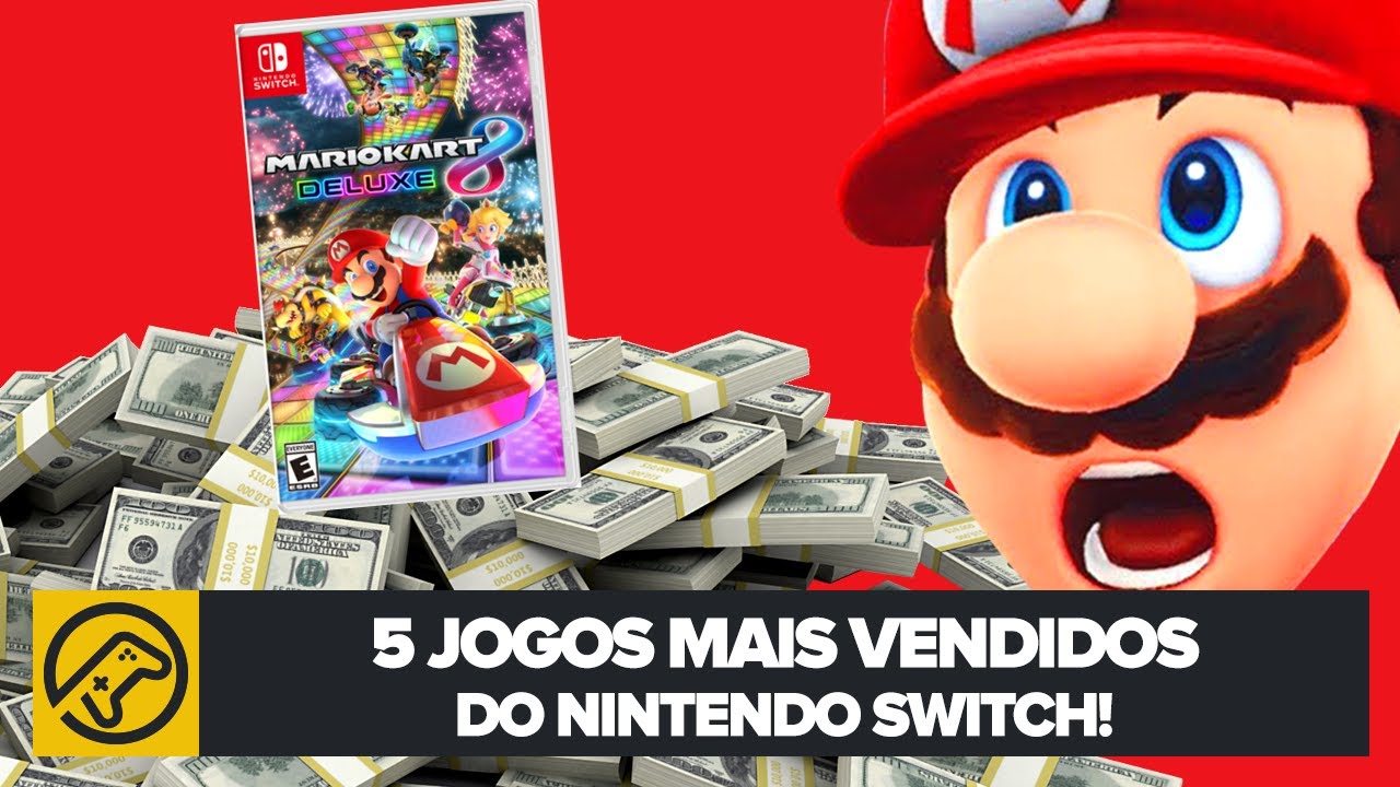 Quais os jogos mais vendidos da Nintendo?