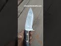 Skinning knife with beautiful handle