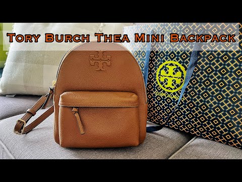 Tory Burch Thea Mini Backpack I Unboxing I Moose Colour