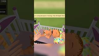 Mother Simulator Game | Baby having fun with mother 🥺😁 #kidsgame