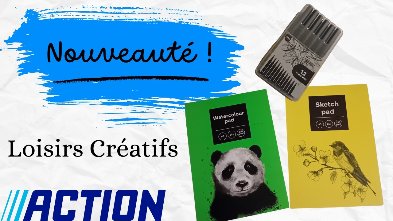 🛍️ ✂️ Nouveauté ACTION Loisirs Créatifs