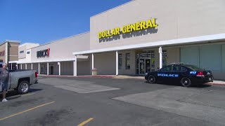 Police searching for suspect after robbery at Dollar General