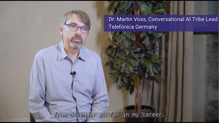 Dr. Martin Voss | Why Telefnica selected Artificia...