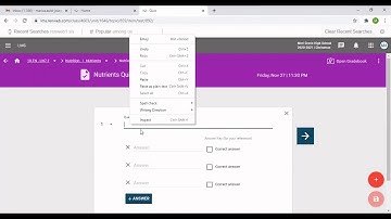 Create Quiz in Renweb LMS Part 1
