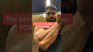 The Secret To Bigger Forearms