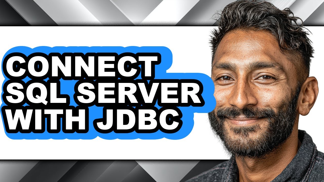 How to Connect Sql Server with Jdbc (only Way) - YouTube