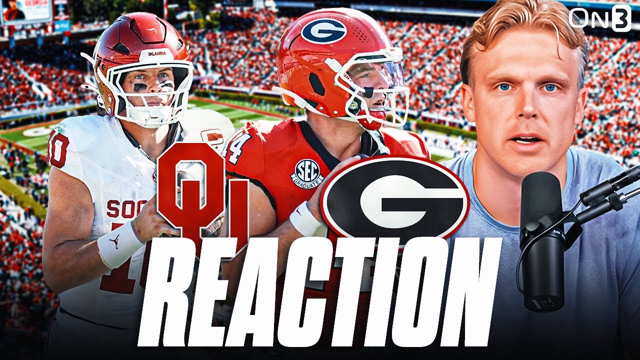 Georgia vs Oklahoma REACTION