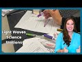light waves science stations: reflect transmit absorb