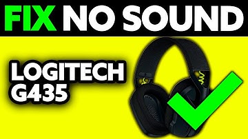 How To FIX Logitech G435 NO Sound (2025) - Step by Step