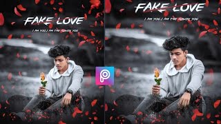 PicsArt:- Fake💔 Love  Love Photo Editing tutorial | PicsArt Photo Editing New tricks|| #shorts screenshot 4